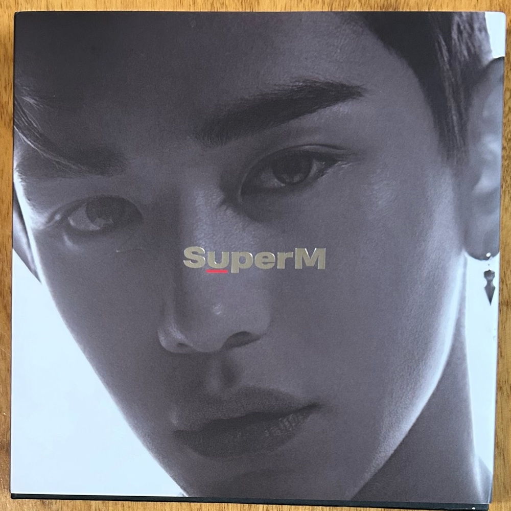 SuperM The 1st Mini Album CD Box Set Kpop Lucas Version / Taeyong Photocard 2019
